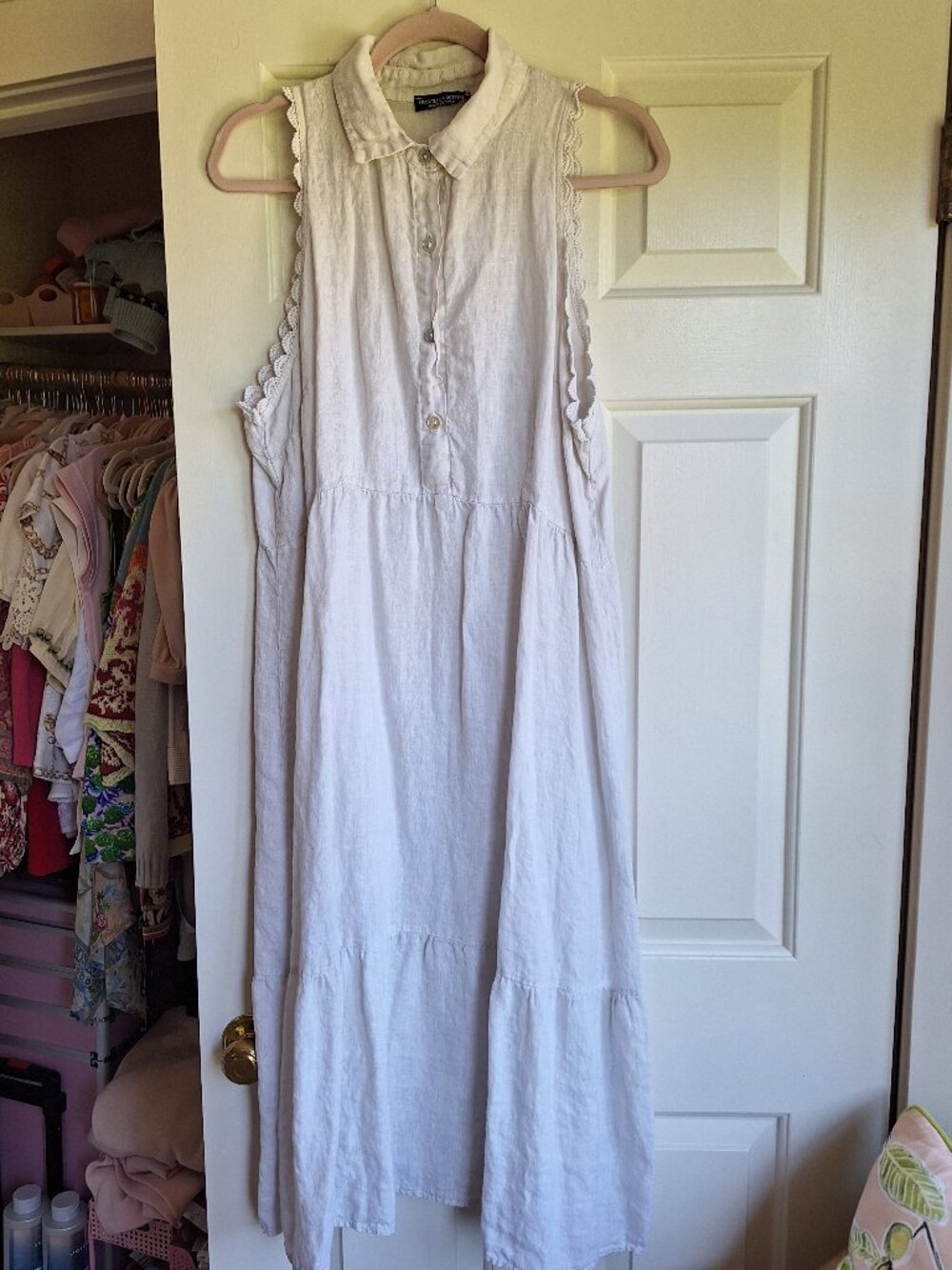 Francesca Bettini Linen Dress XL
